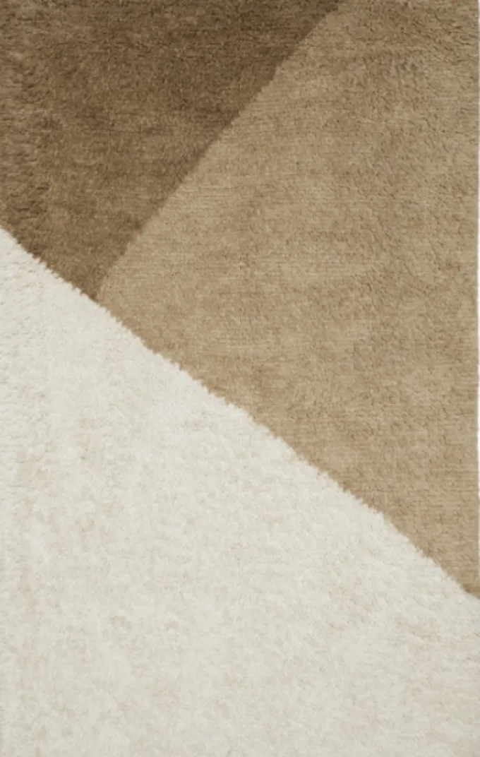 Mala Ullmatta Beige/Ljusbeige/Off White