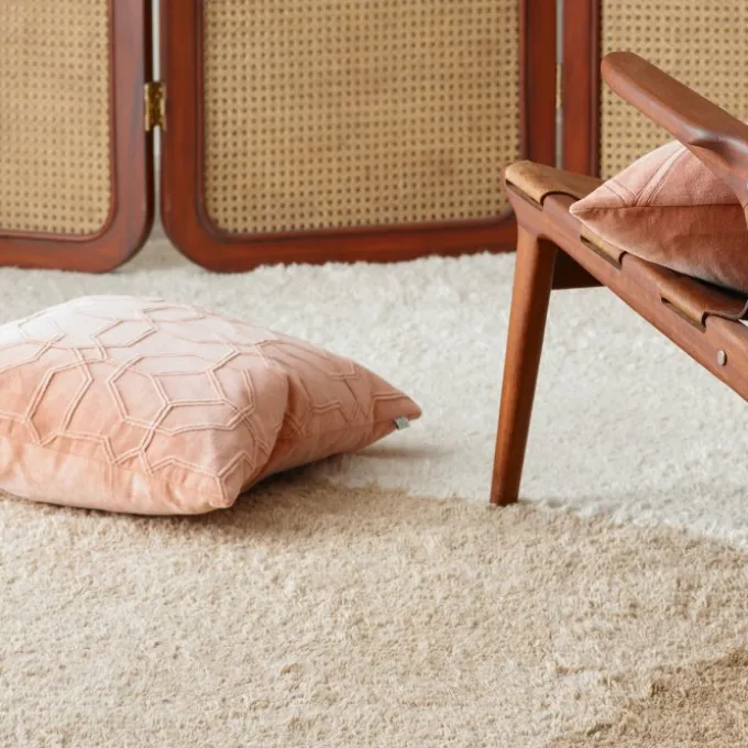 Mala Ullmatta Beige/Ljusbeige/Off White