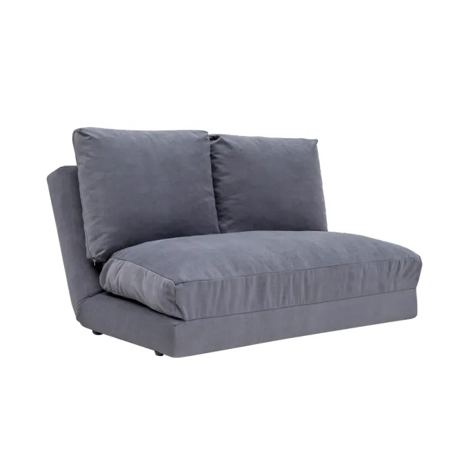 Malabo (32 x 127 x 120 cm) 2-sits bäddsoffa Grå