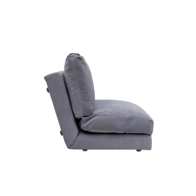 Malabo (32 x 127 x 120 cm) 2-sits bäddsoffa Grå