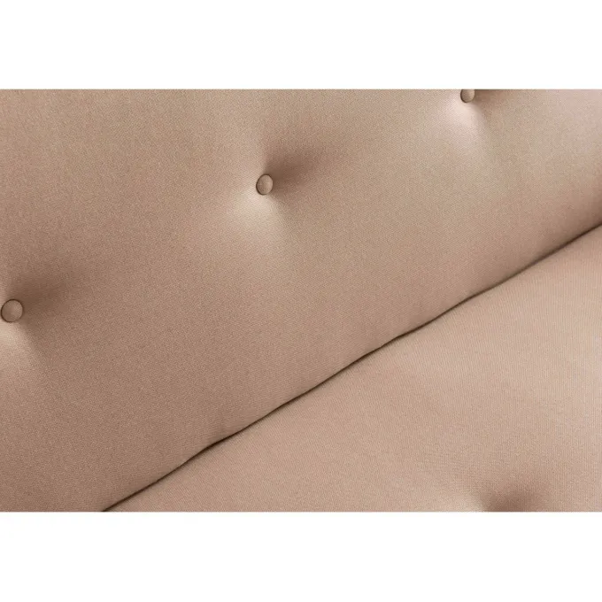 Manila (200 x 83 x 75 cm) Creme 3-sits bäddsoffa