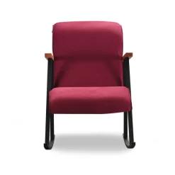 Manila (H 96 cm) Gungstol Vinröd