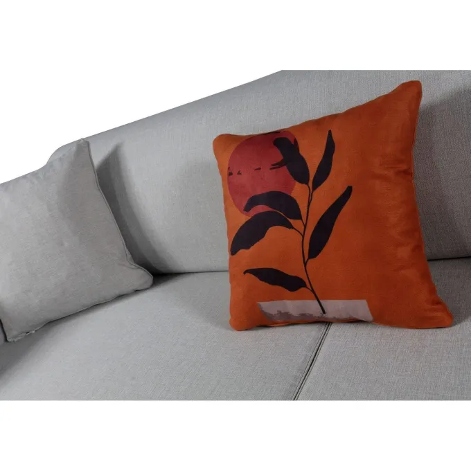 Maputo 3-sits (222 x 92 x 77 cm) 3-sits bäddsoffa Ljusgrå