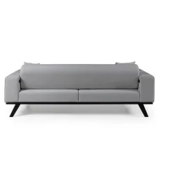 Maputo 3-sits (222 x 92 x 77 cm) 3-sits bäddsoffa Ljusgrå