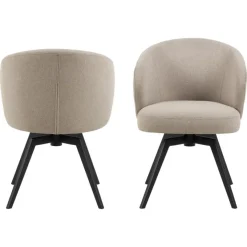 Maribo Karmstol Alea tyg Beige
