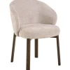 Maribo Karmstol Juto Tyg Beige/Smoked Ek