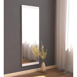 Marrakech (40 x 120 x 2,2 cm) Vit Spegel