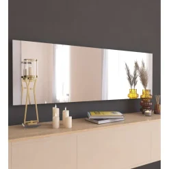 Marrakech (40 x 120 x 2,2 cm) Vit Spegel