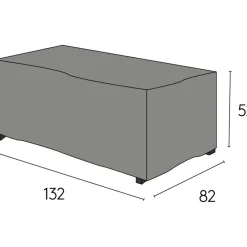 Möbelskydd Stoltö Utebord Grå