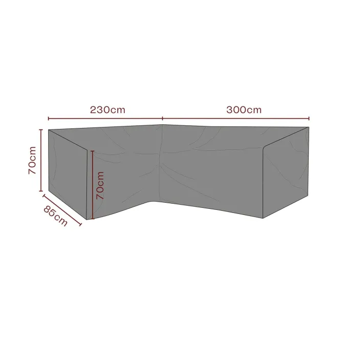 Möbelskydd till HörnSoffa Andas 300/230x85x70 cm