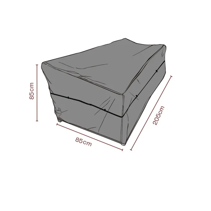 Möbelskydd till Soffa Svart 205x85x85 cm Andas