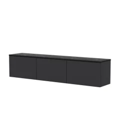Medellín upplyst (160 x 35 x 32 cm) Antracit TV-bänk