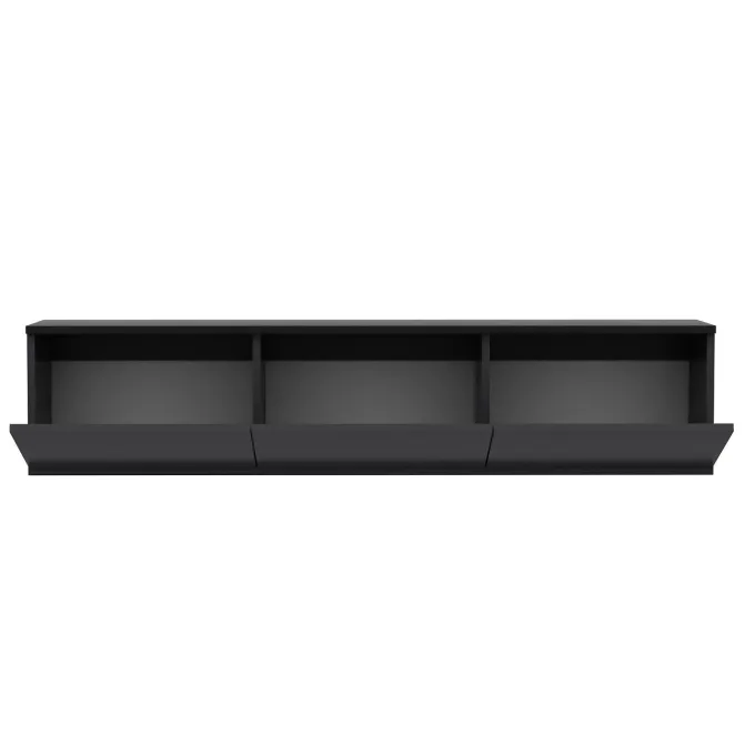 Medellín upplyst (160 x 35 x 32 cm) Antracit TV-bänk