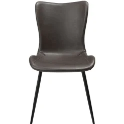 Medusa Stol Vintage Grey Art.Leather, Black