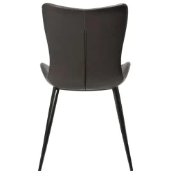 Medusa Stol Vintage Grey Art.Leather, Black