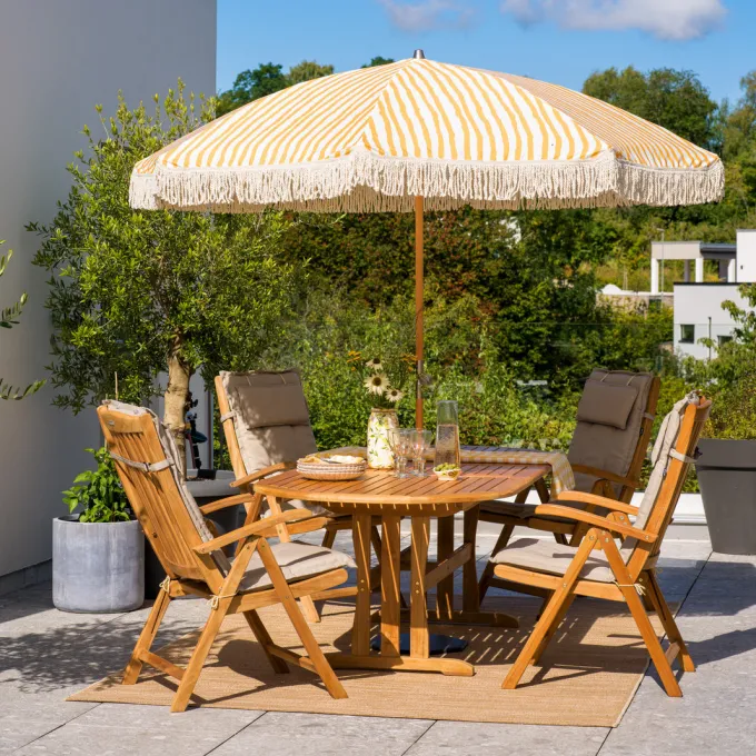 Melbourne bord 190-240 cm Teak