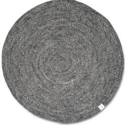 Merino Rund Matta Granit