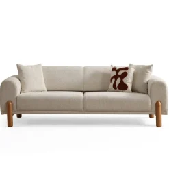 Mia 3-sits bäddsoffa Creme