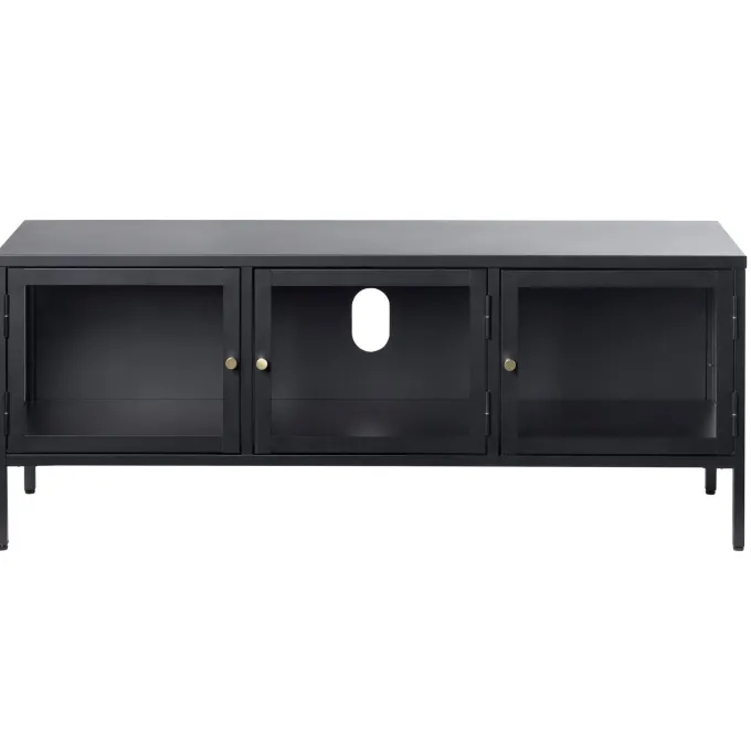Milano Mediabänk 132 cm svart