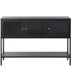 Milano Sideboard höga ben Svart