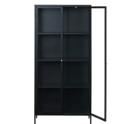 Milano Skåp 190 cm svart Glas