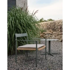 Mill Utesoffbord Nordic Green, 75x49 cm