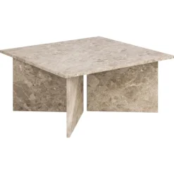 Miramas Soffbord 90x90 cm Lattebrun