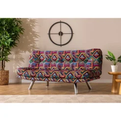 Misa Small Bäddsoffa (22 x 178 x 115 cm) Flerfärgad 3-sitssoffbädd