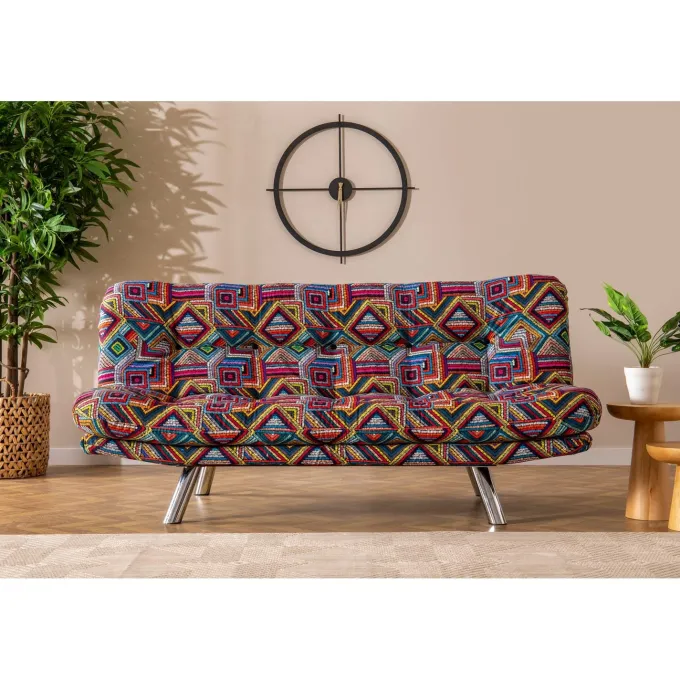 Misa Small Bäddsoffa (22 x 178 x 115 cm) Flerfärgad 3-sitssoffbädd