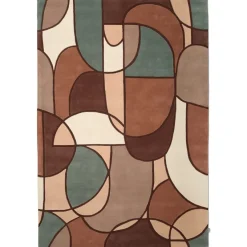 Modern Abstract Matta Multi Pastell