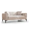 Monaco (170 x 85 x 77 cm) 2-sitssoffa Ecru