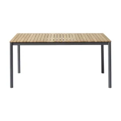 Mood Classic Trädgårdsbord i Teak/Antracit Aluminium 167x100 cm