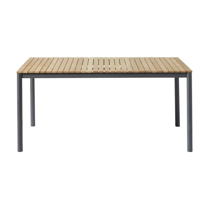 Mood Classic Trädgårdsbord i Teak/Antracit Aluminium 167x100 cm
