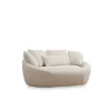 Nairobi (155 x 120 x 67 cm) Creme 2-sitssoffa