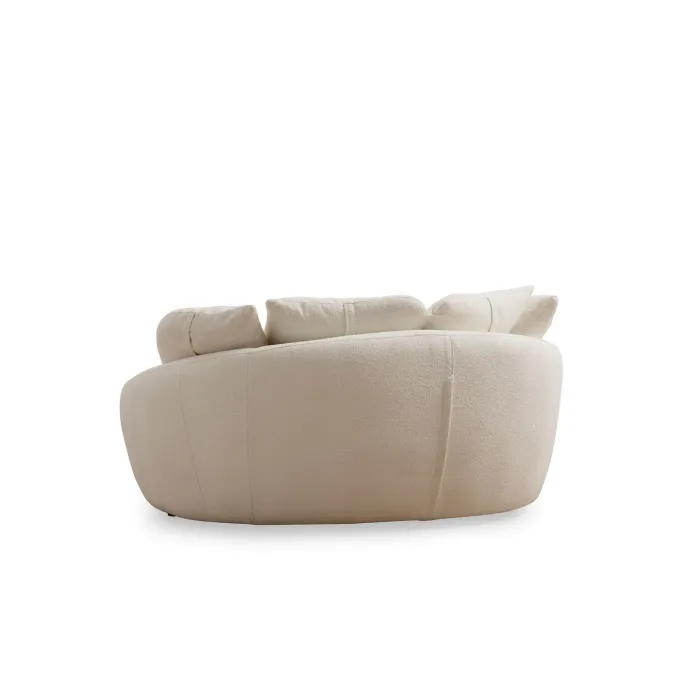 Nairobi (155 x 120 x 67 cm) Creme 2-sitssoffa