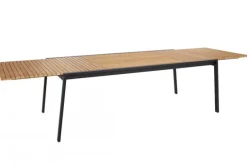 Naos Matgrupp 100x220-320 cm ink Delia Karmstolar Svart/Teak