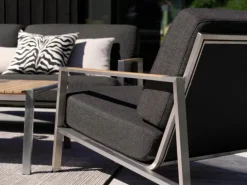 Naos Soffgrupp Rostfritt/Teak