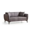 Napoli (160 x 67 x 95 cm) Dark Grey 2-sitssoffa
