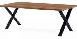 Narvik Matbord Ek/Svart 210cm