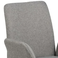 Naya Karmstol Malmo tyg Ljusgrå