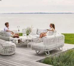 Nest Rundad Fåtölj White