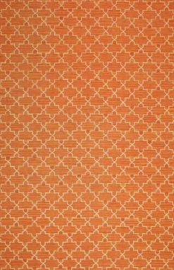 New Geometric Ullmatta Orange Melange/Off White