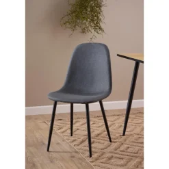 Nicole Matstol Nesia tyg Mörkgrå