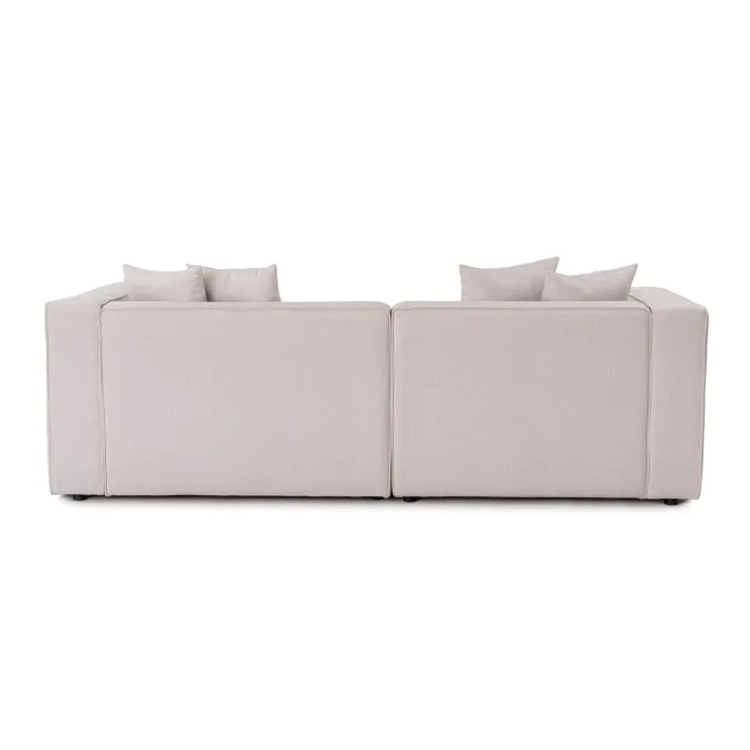 Nicosia XL 2-sits soffa Ecru