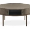 Nilo Soffbord Rund 90 cm Brun Ek