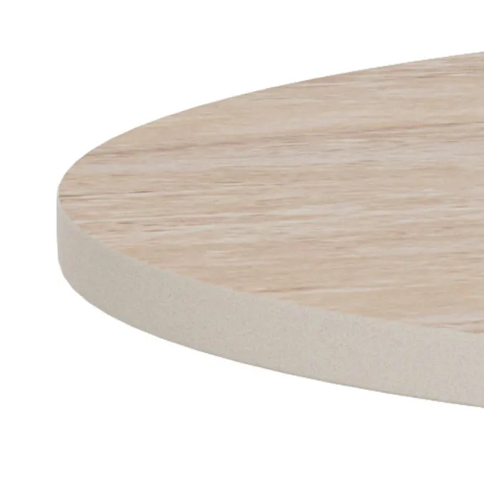 Nimbus Sidobord Keramik Beige 45 cm Runt