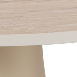 Nimbus Sidobord Keramik Beige 45 cm Runt