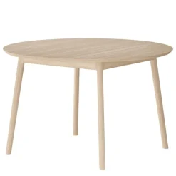 Nord Matbord 120 cm Vitoljad Ek