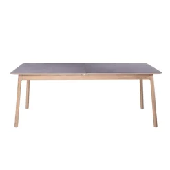 Nord Matbord 200-290x90 cm Oljad Ek/Stenlaminat