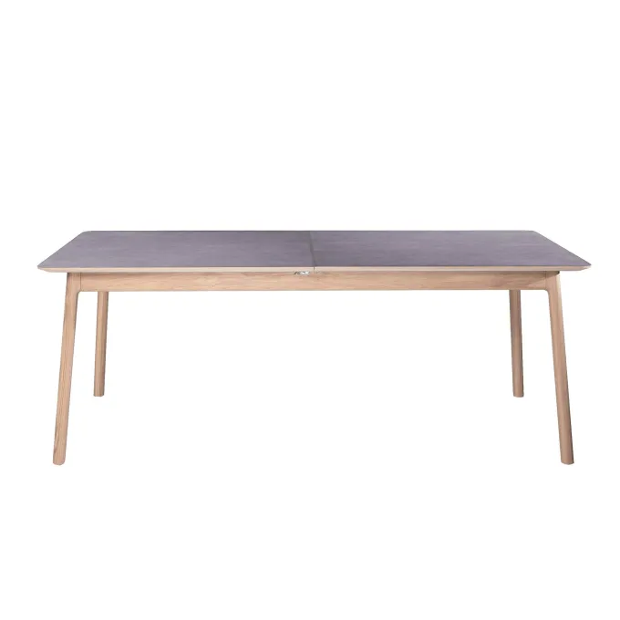 Nord Matbord 200-290x90 cm Oljad Ek/Stenlaminat